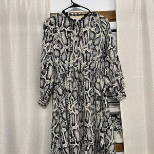 Dainty Jewell's Snake Print Dress